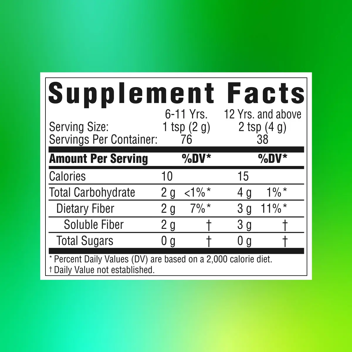 Benefiber Daily Prebiotic Fiber Supplement Powder 500g (17.6 oz) | Supports Digestive Health & Fullness - view 9
