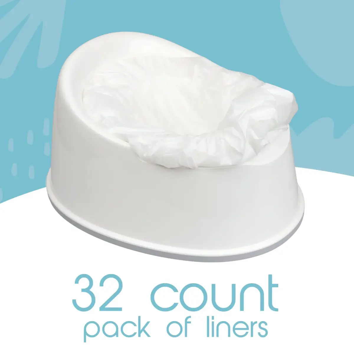 Tidy Tots Disposable Potty Chair Liners Value Pack 32 Count | Leak-Proof & Universal Fit - view 3