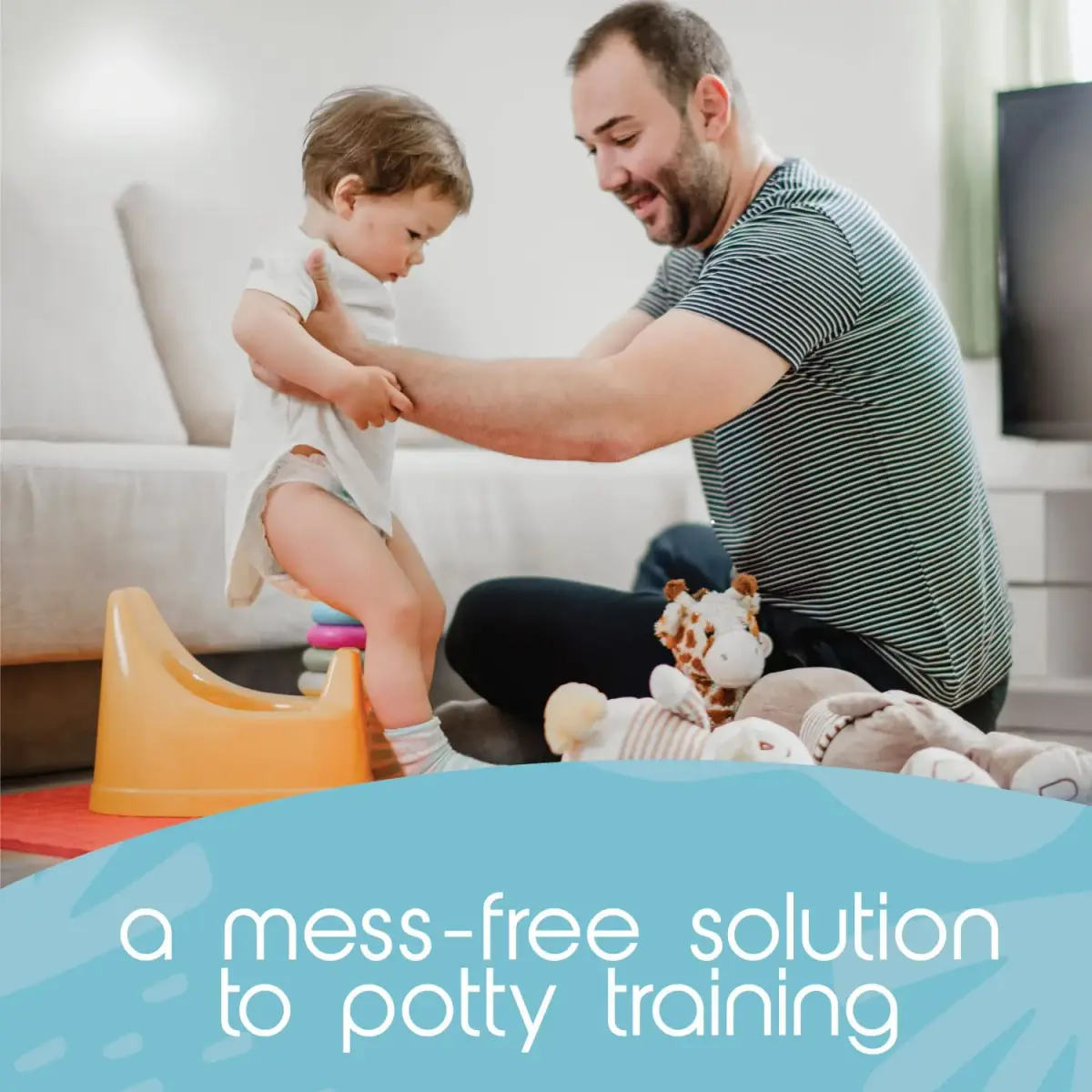 Tidy Tots Disposable Potty Chair Liners Value Pack 32 Count | Leak-Proof & Universal Fit - view 4