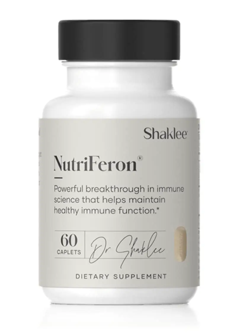 Shaklee NutriFeron® - Immune Support with Zinc - 60 Caplets | Boosts Interferon Naturally - main product image