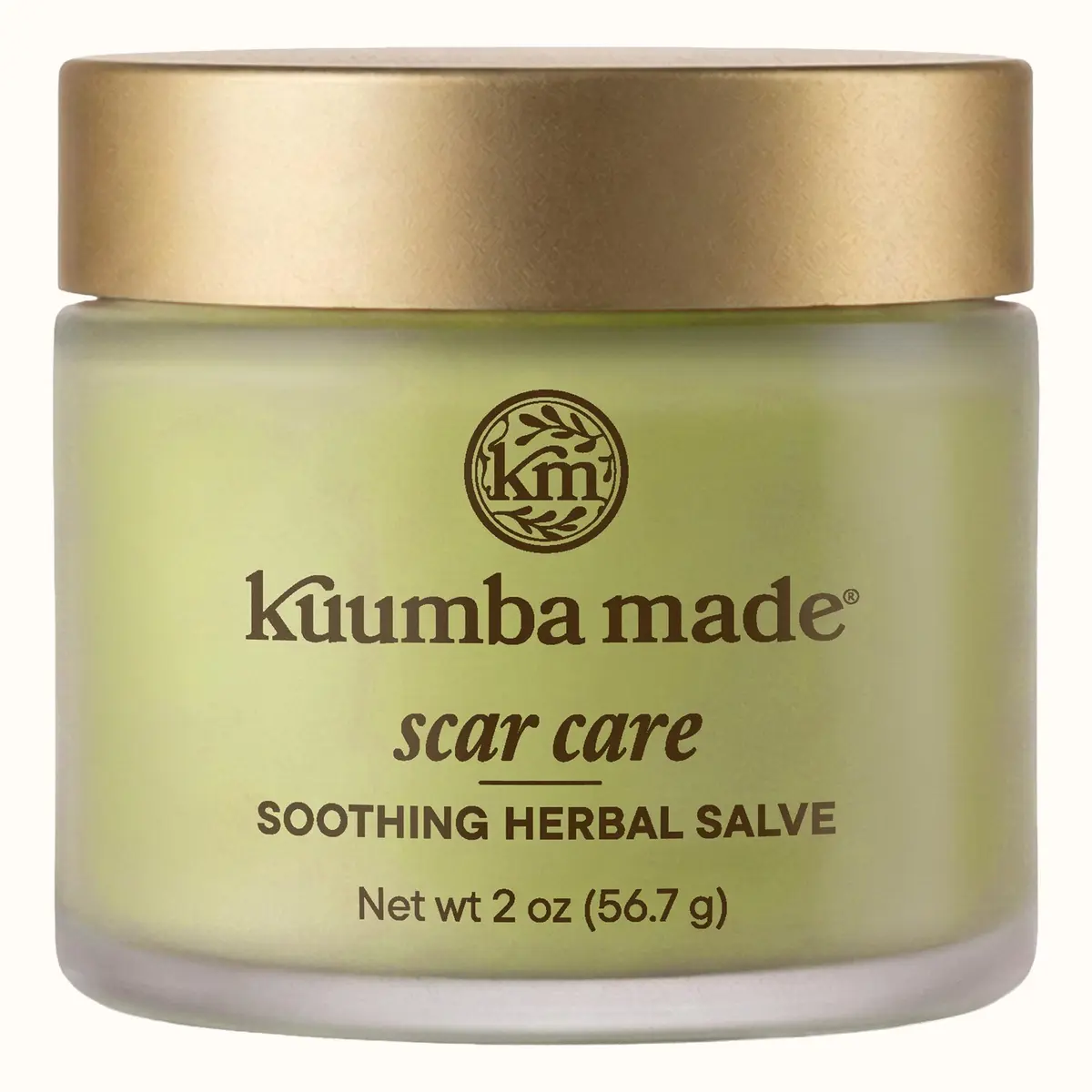 Kuumba Made Scar Care Salve Herbal Balm with Comfrey & Calendula 2 Oz | Supports Skin Renewal & Discoloration - main product image