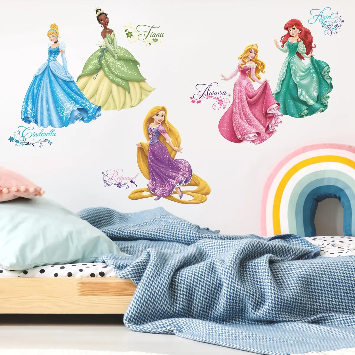 RoomMates Disney Princess Royal Debut Peel and Stick Wall Decals | 37 Count - view 2