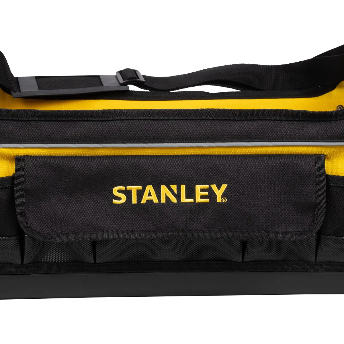 STANLEY 20in Open Tool Tote Bag, Multi-Pocket Storage Organiser, 1-70-319 | Waterproof Rigid Base & Easy Carry Handle - view 4