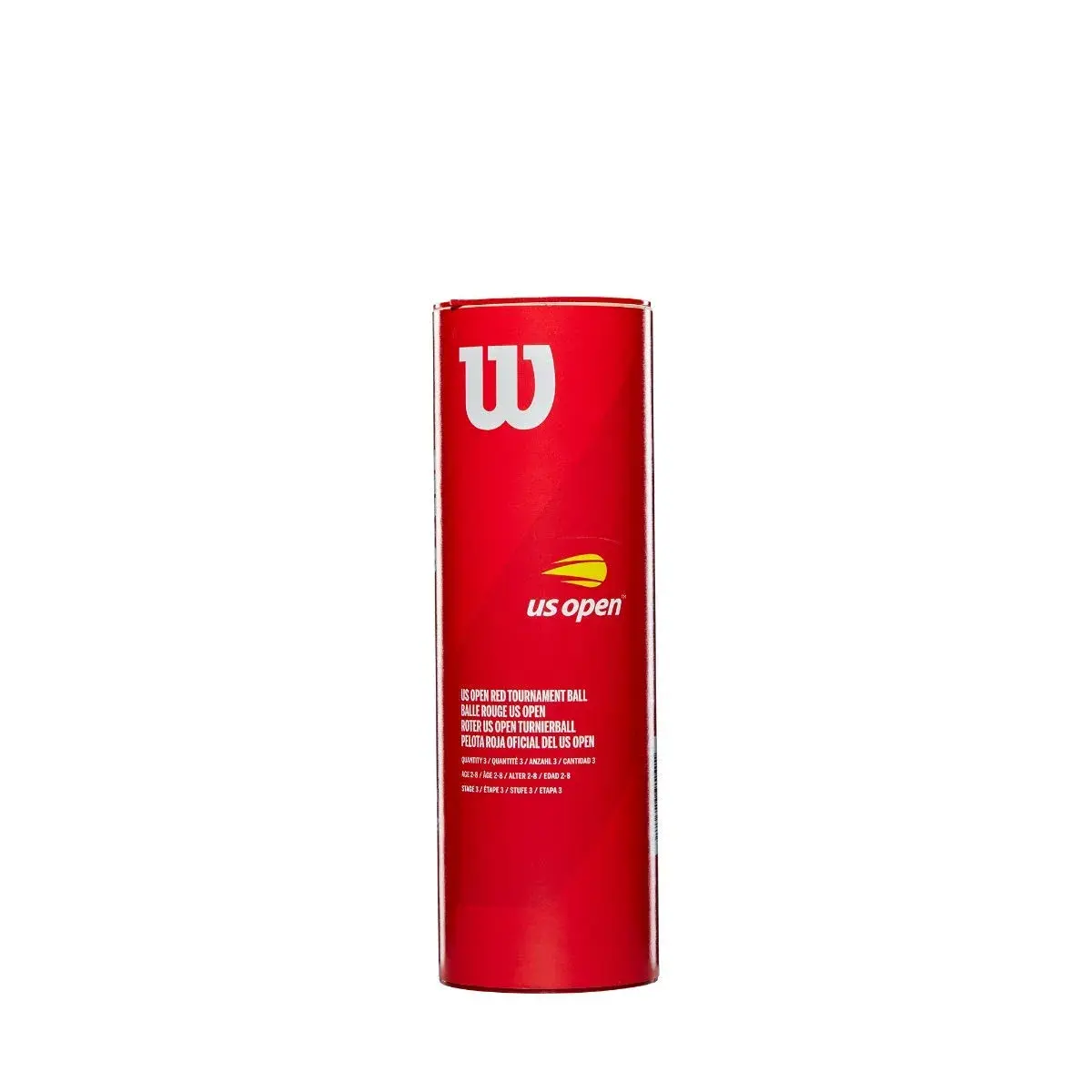 WILSON US Open Tournament Tennis Balls, Red (3 Balls, 272g) | USTA & ITF Approved for Recreation - main product image
