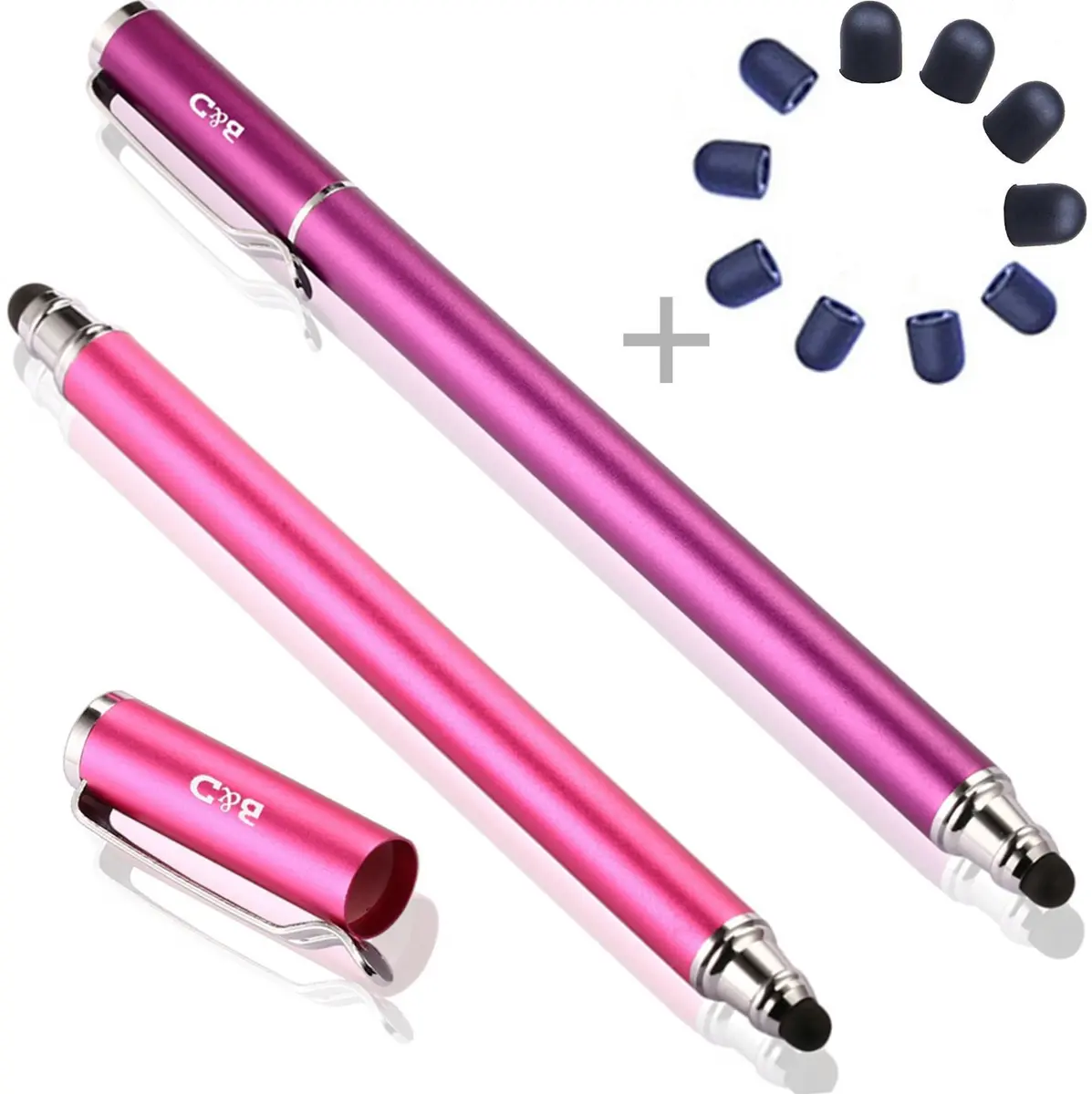 Bargains Depot 2 Pcs Input Pen 5.5" | Small Tip Series, Purple/Pink - view 8