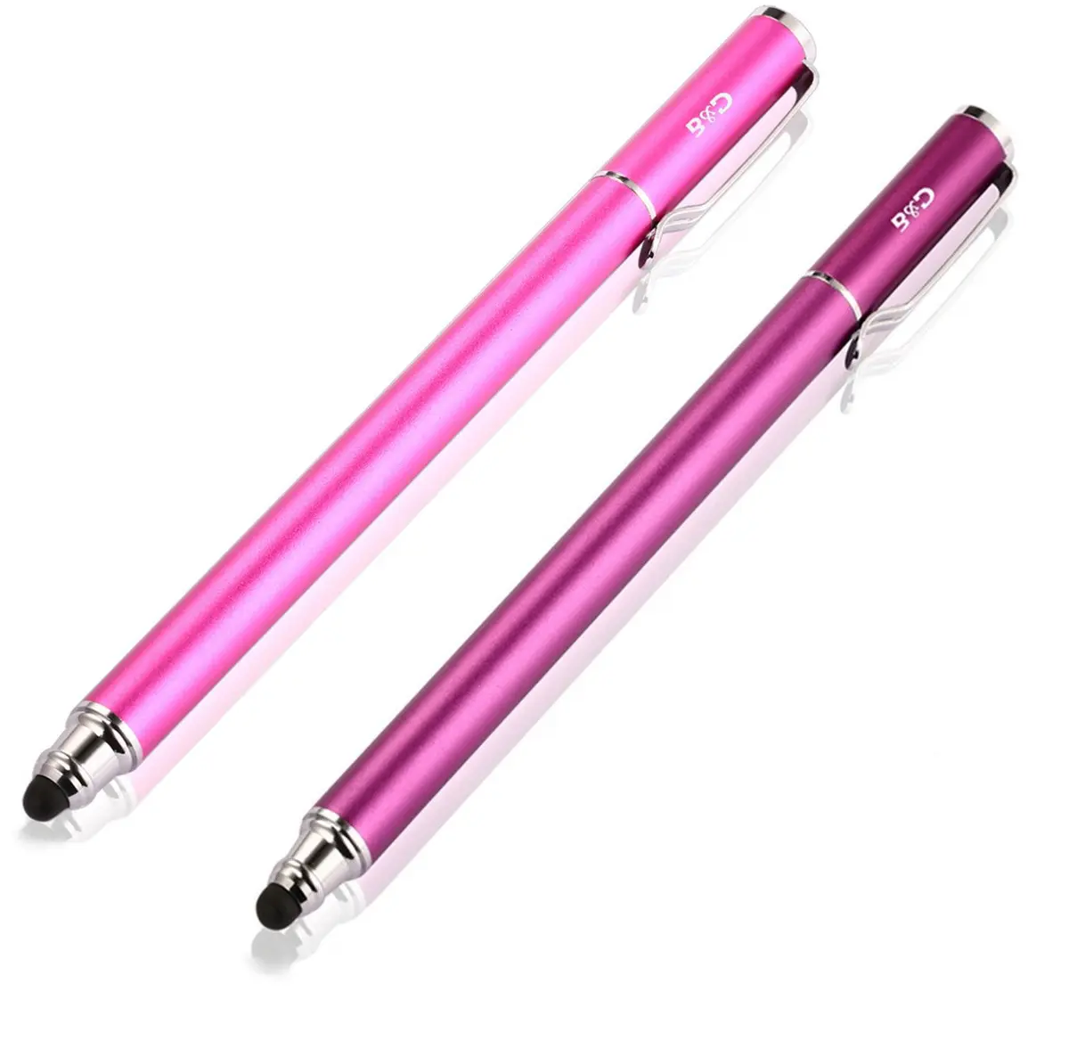 Bargains Depot 2 Pcs Input Pen 5.5" | Small Tip Series, Purple/Pink - view 2