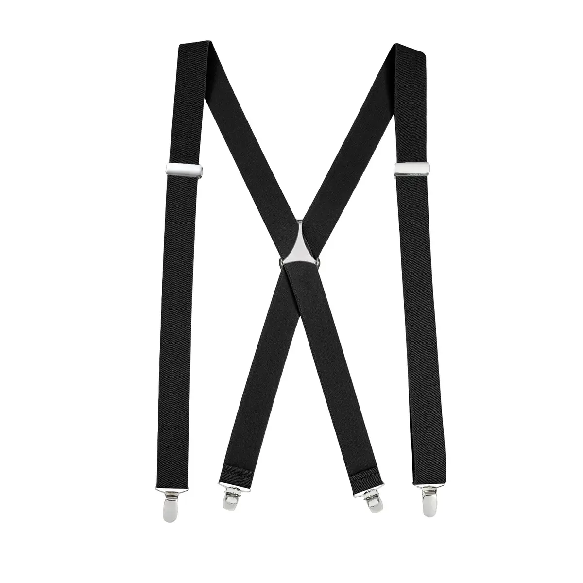 HOLD'EM Men’s X-Back Adjustable Suspenders 54" | Premium Quality Classic Style - main product image