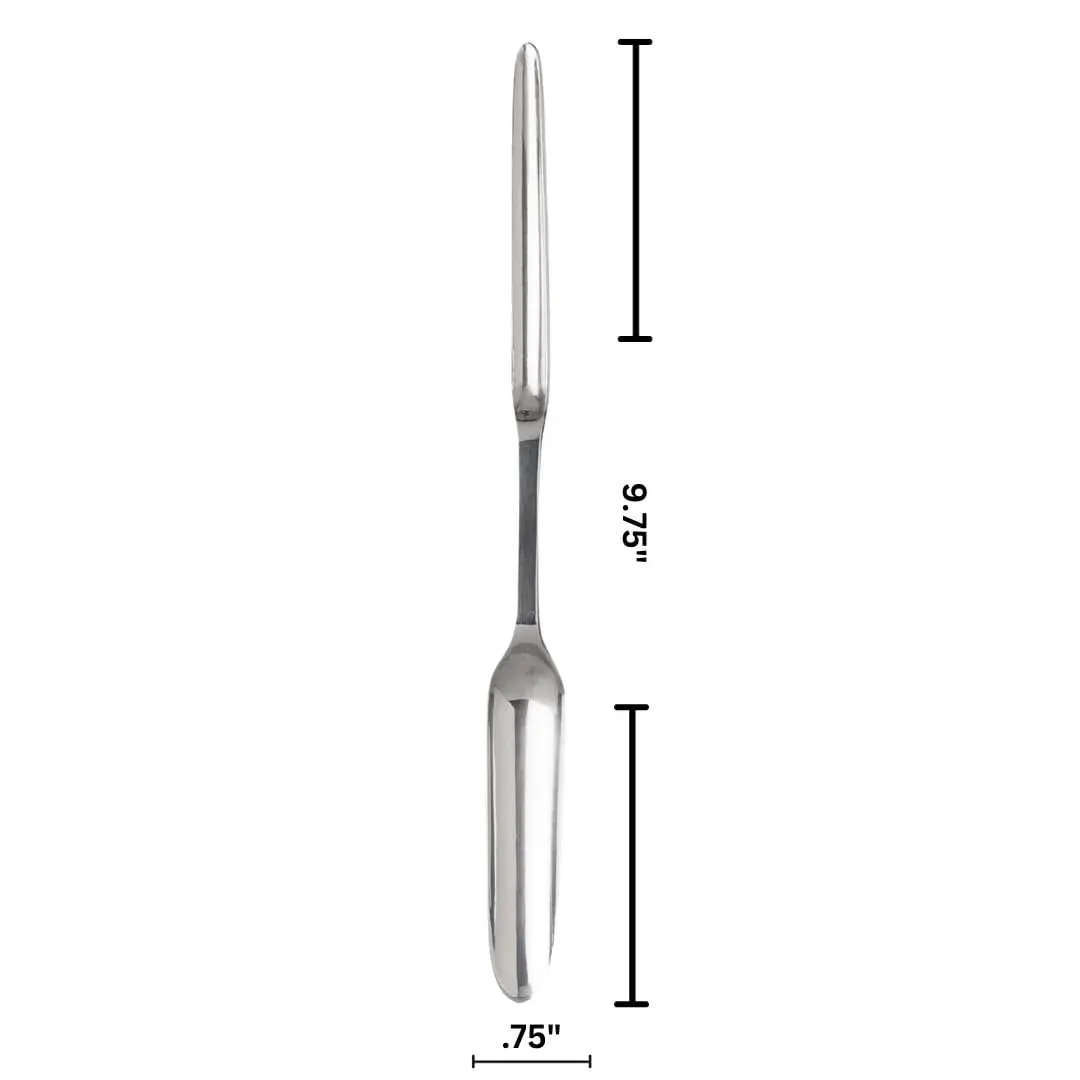 Fante's Marrow Spoon 24.7 cm (9.75 inches) | Japanese 18/8 Stainless Steel for Narrow & Big Bones - view 5