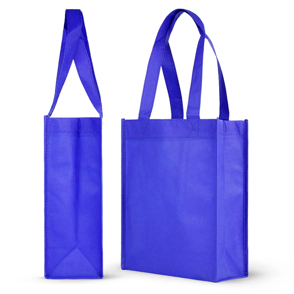 Simply Green Solutions Plain Tote Bag, Thick Reusable Gift Bag with 16-Inch Handles, Pack of 25 | Eco-Friendly & Durable - main product image