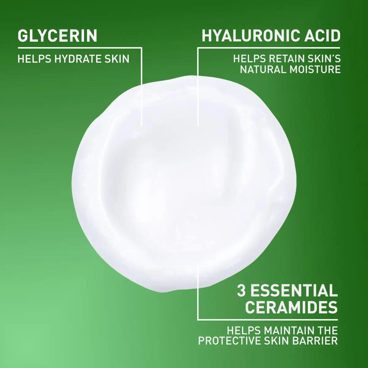 CeraVe Hydrating Cleanser with Hyaluronic Acid & Ceramides, Face Wash for Dry Skin, 237ml (8 Fl Oz) - view 2