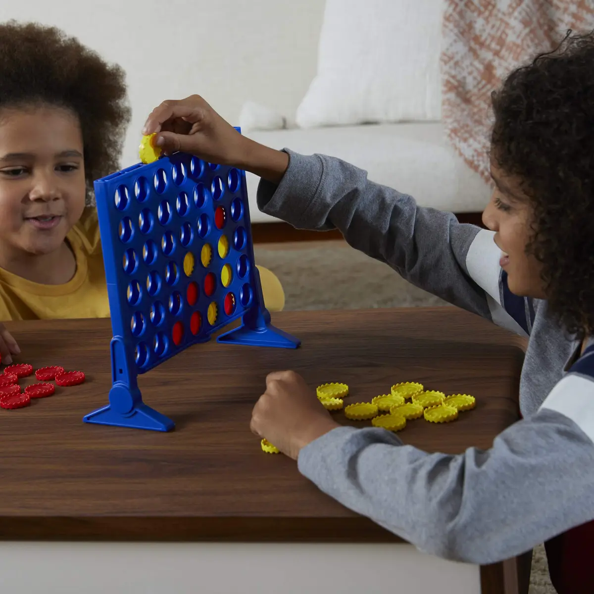 Connect 4 Classic Grid Board Game | Hasbro Gaming Strategy Game for Kids and Families - view 4