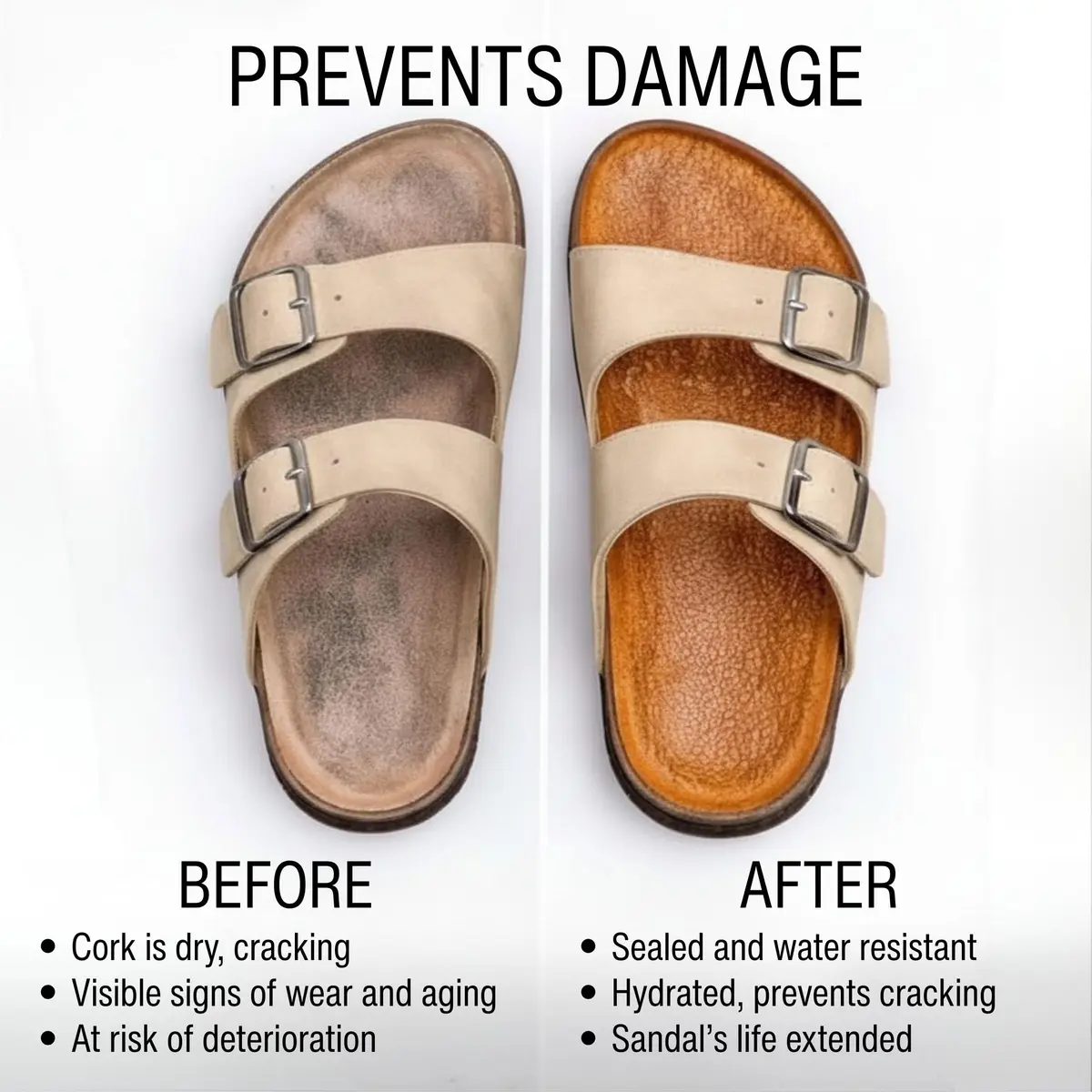 Moneysworth & Best Shoe Care Cork Restorer 75g | Waterproof & Seal Cork Shoes - view 5