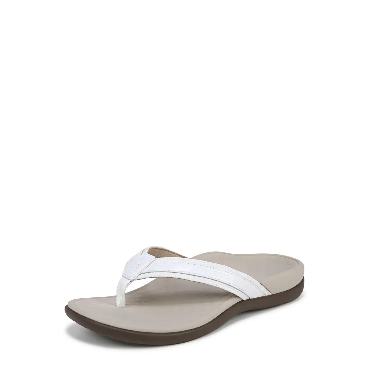 VIONIC Women's Tide II Flip-Flop Sandal White 7 B(M) US (2.54 cm Heel) | Arch Support for All-Day Comfort - main product image