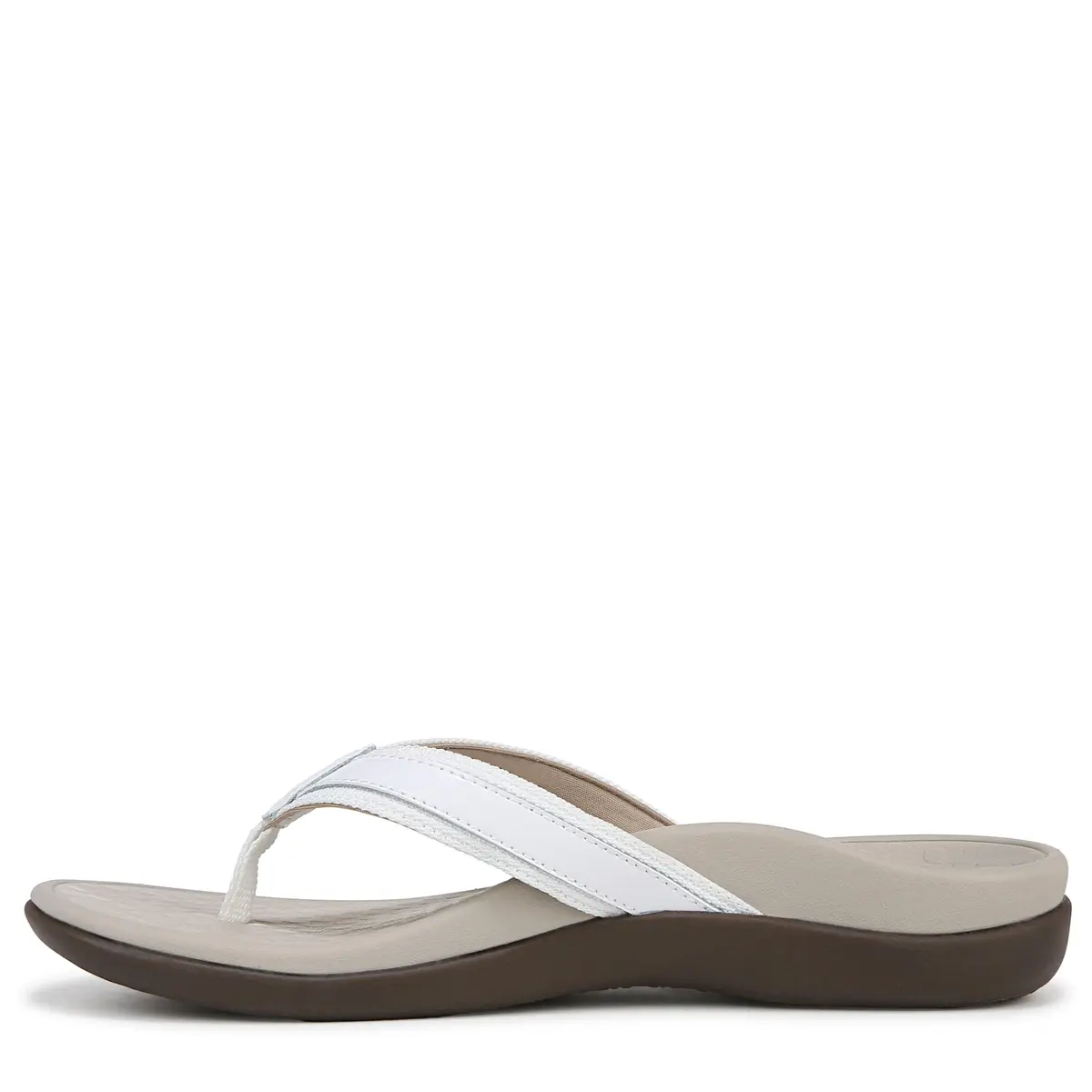 Vionic Tide1009M Flip-Flop Sandal for Women, White, US 9 (25.4 cm) | Arch Support & All-Day Comfort - view 2