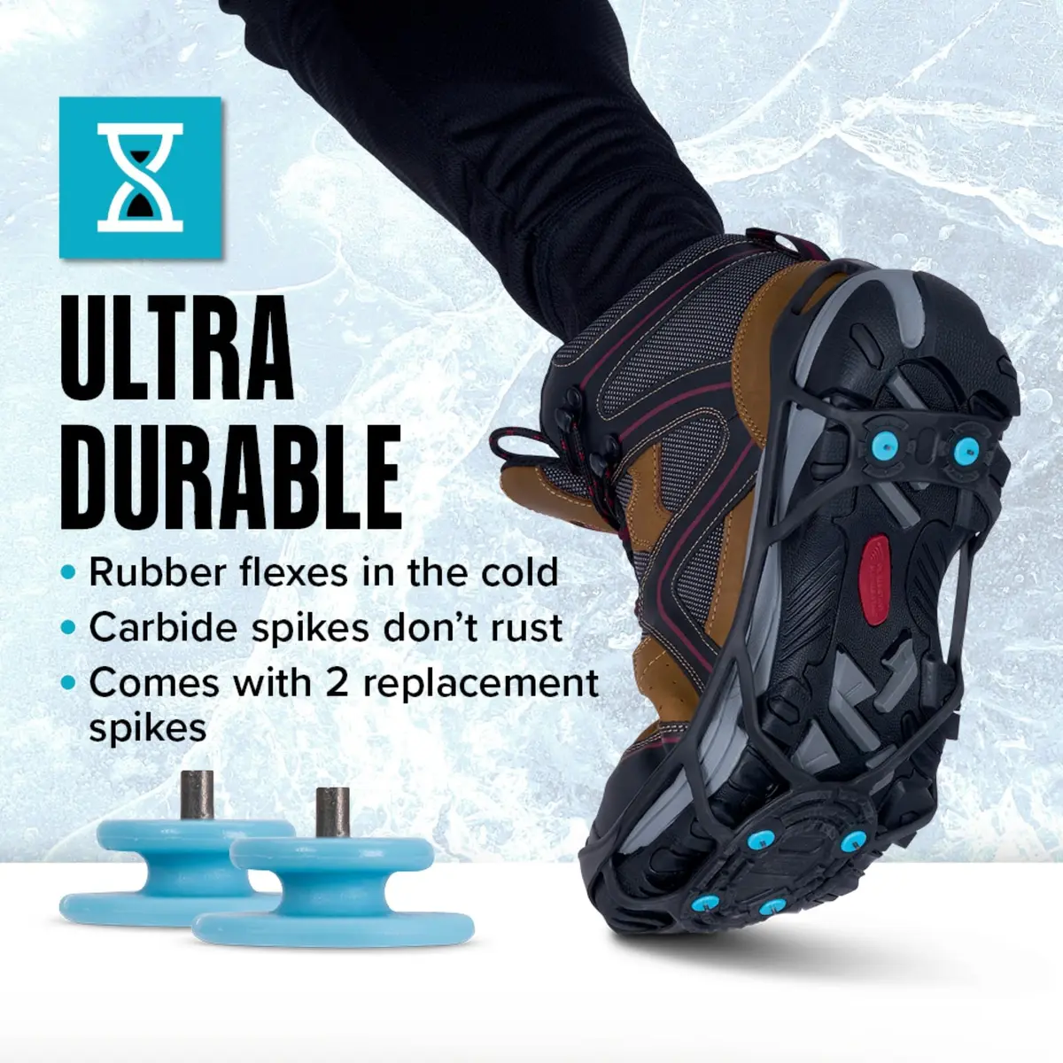 Due North Everyday G3 Ice Cleat for Snow & Ice | Secure Fit & Superior Traction (70-120 chars) - view 5