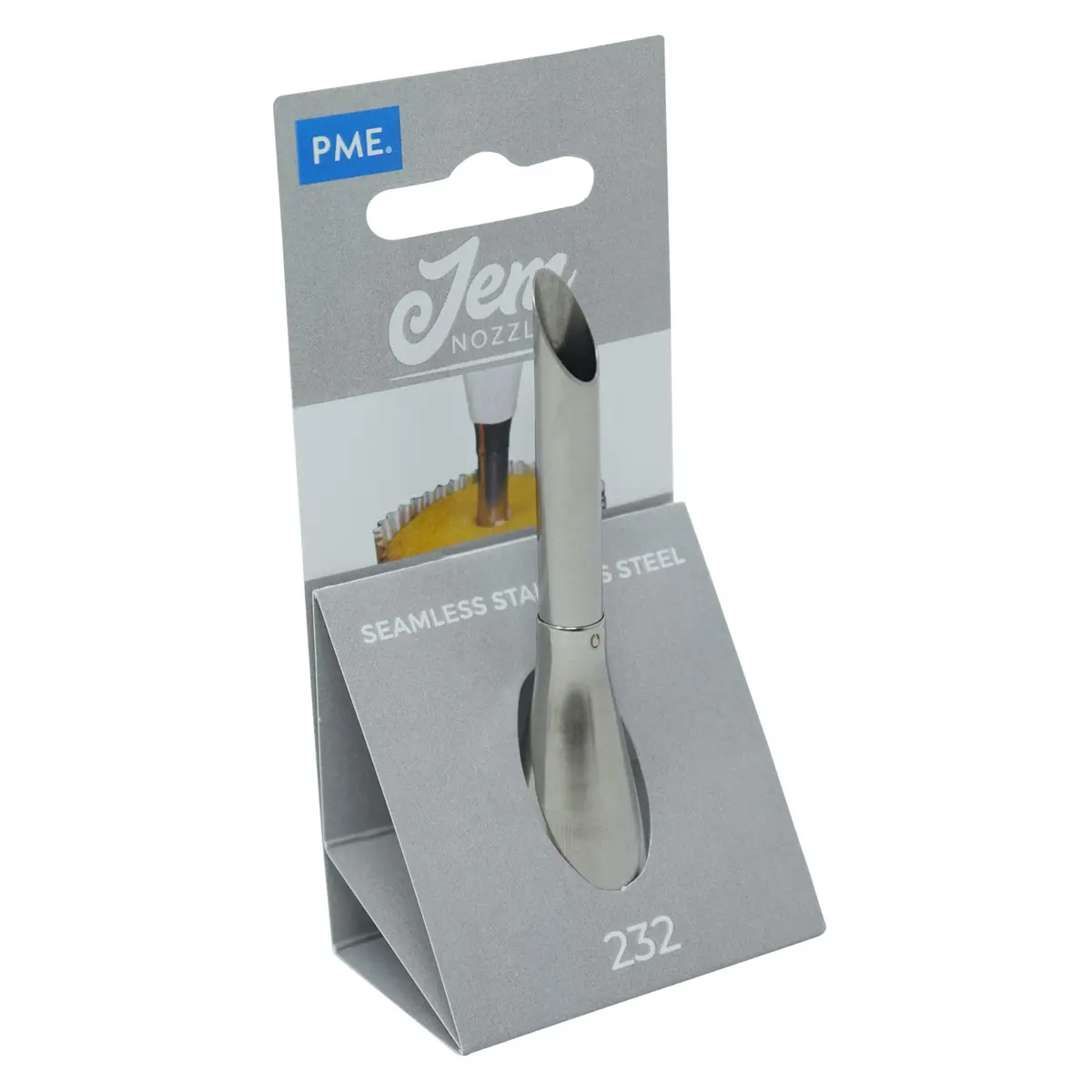 PME JEM Cupcake/Doughnut Filler Tube Nozzle #232 | Stainless Steel Piping Tip for Filling - view 5
