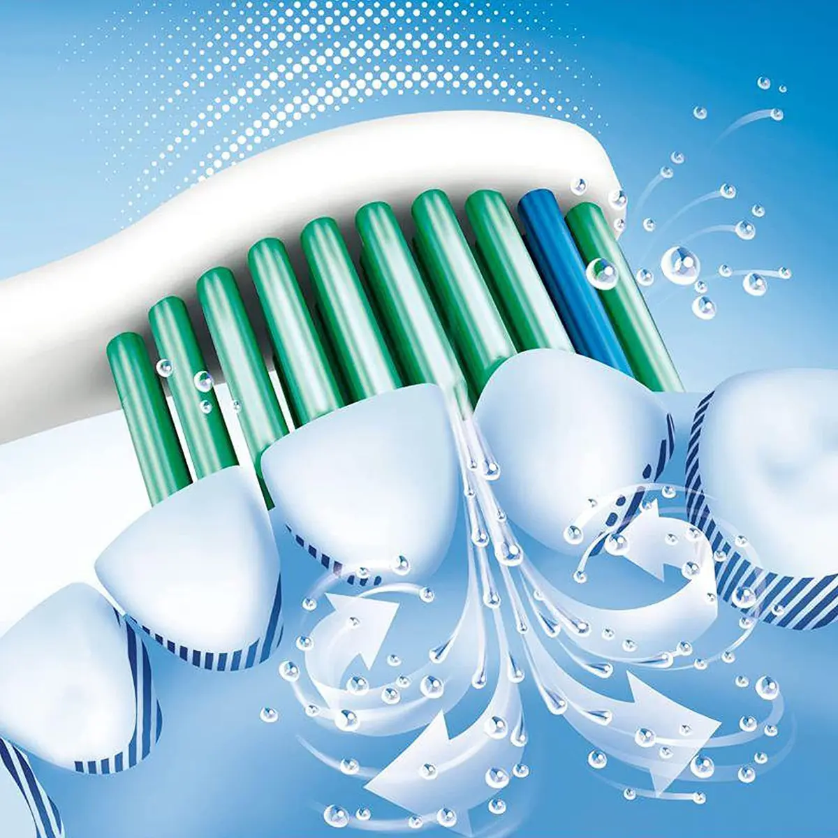 Philips Sonicare Pro Results Brush Heads 4 Pack | Contoured, Soft Nylon, White - view 6