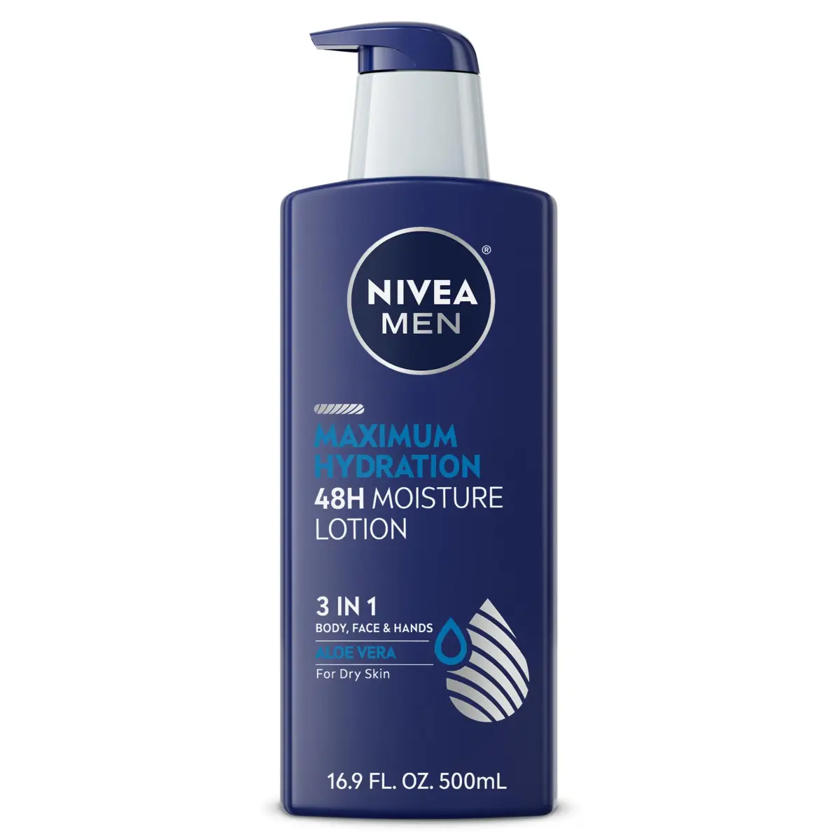 NIVEA MEN Maximum Hydration Body Lotion 500ml (16.9 Fl Oz) | 48-Hour Intensive Moisture for Dry Skin - view 9