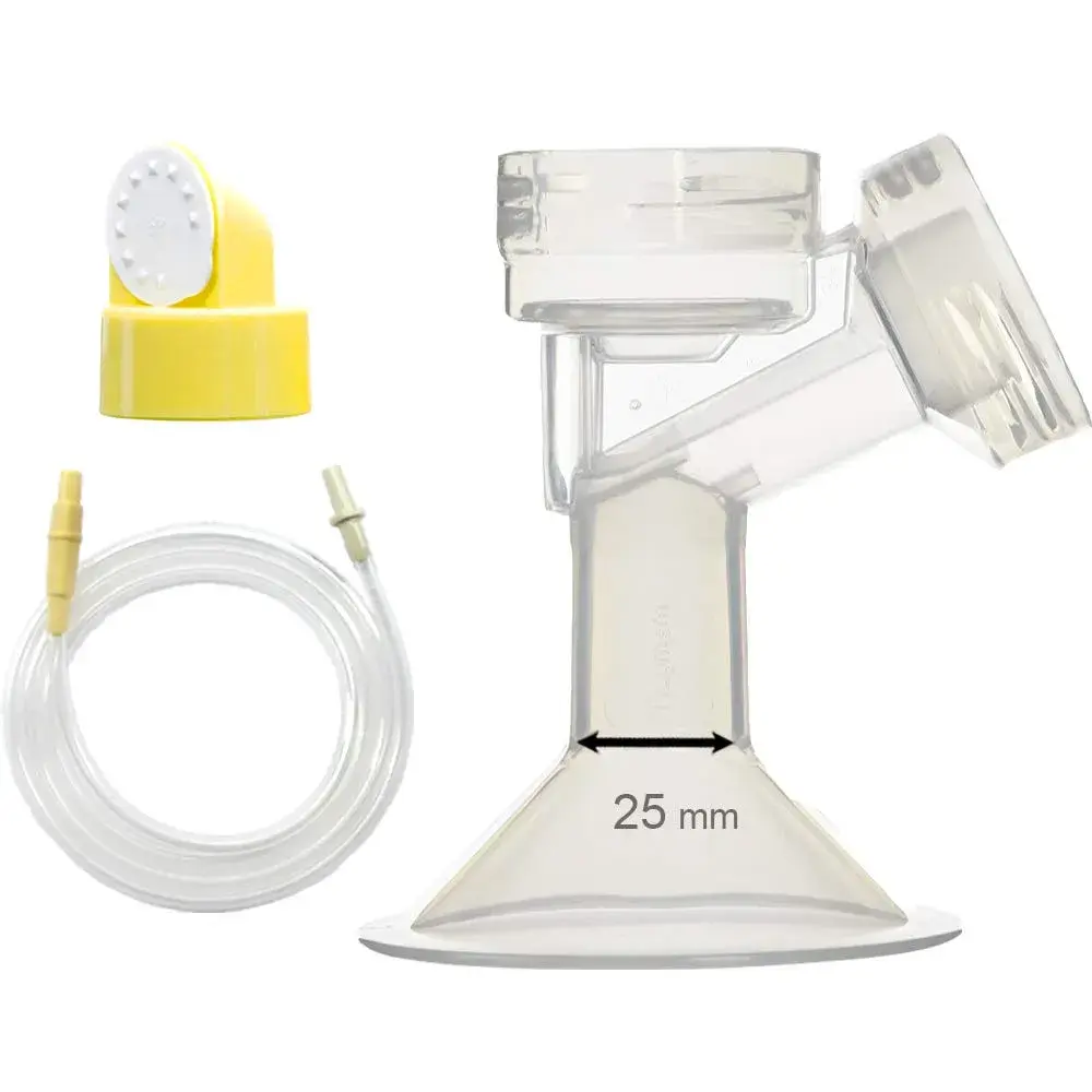 Maymom Breast Pump Replacement Kit for Medela Swing 25mm Breastshield (Medium) | BPA-Free, FDA Registered - main product image