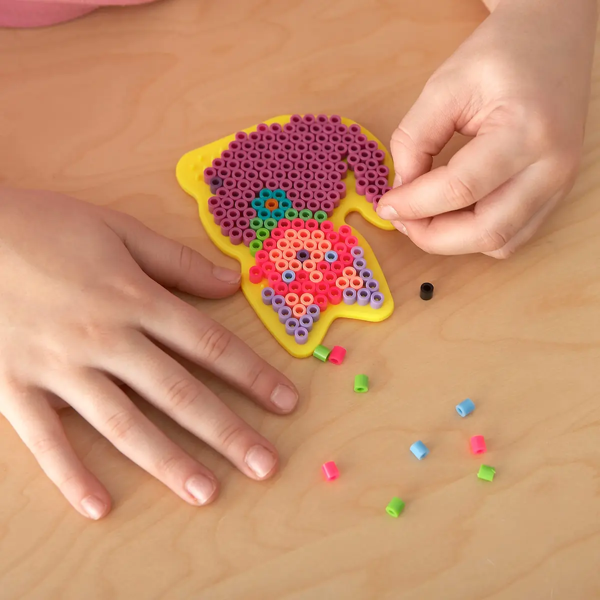 Perler Beads Stripes 'n Pearls Fuse Beads 4000 Count with Storage Tray | Ages 6+ - view 5