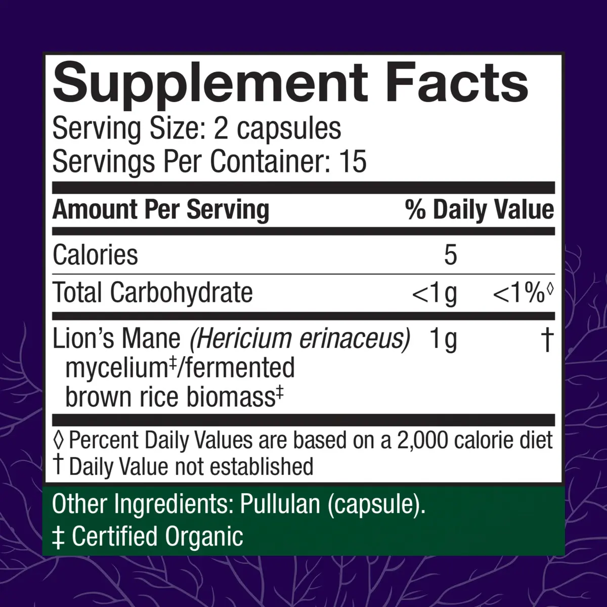 Host Defense Lion's Mane, Brain Support & Focus, 30 Capsules | Supports Memory & Clarity - view 2