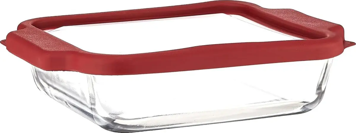 Anchor Hocking Glass Baking Dishes 8 Inch Square | Durable, Oven-Safe & Made in USA - main product image