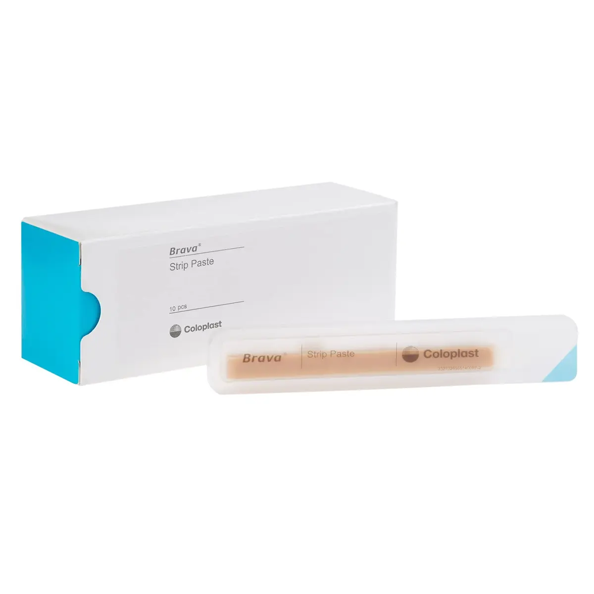 Coloplast Brava Strip Paste 10 Count | Hypoallergenic, Supportive for Sensitive Skin, USA Import - main product image