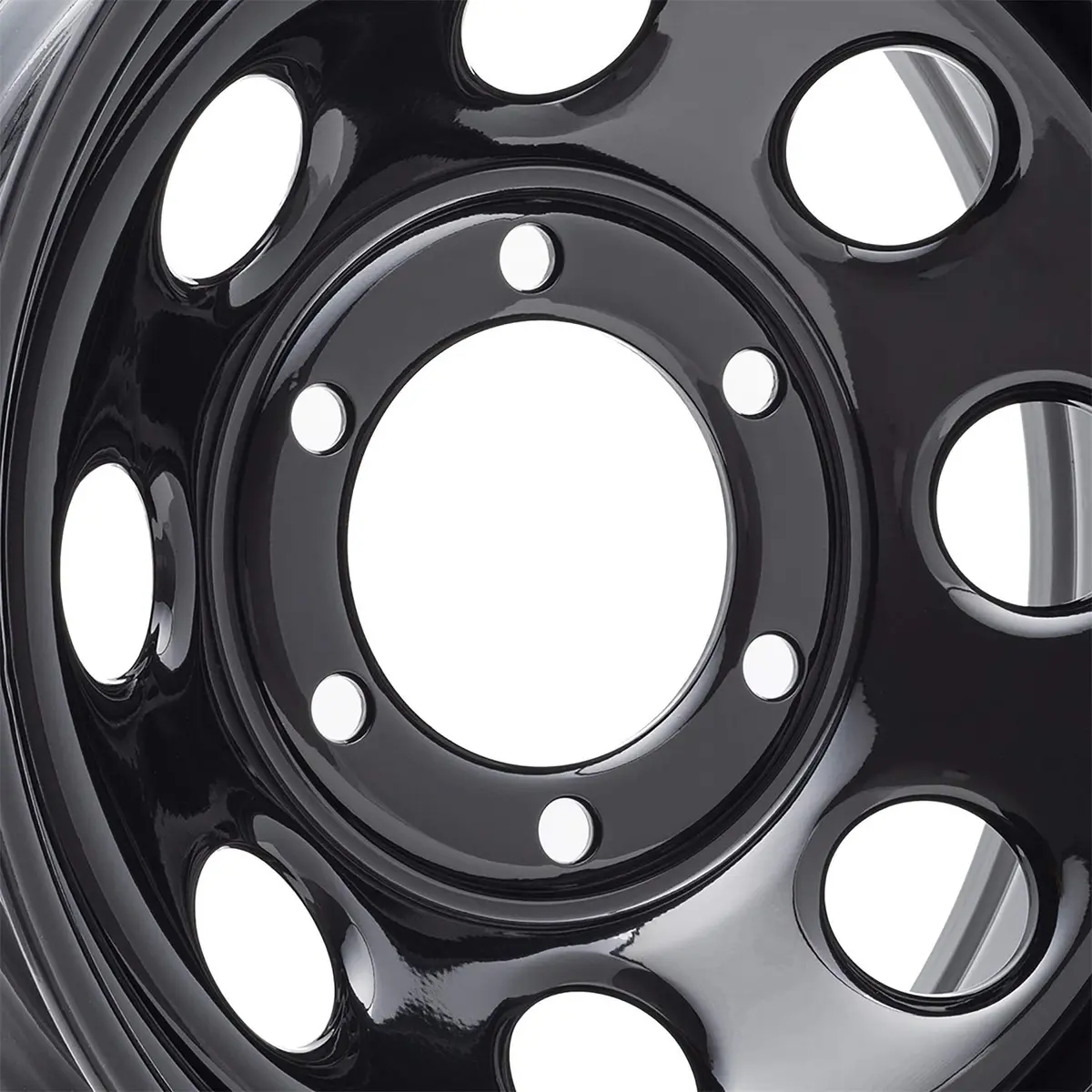 PRO COMP Series 97 Steel Wheel 17x8"/6x5.5" Gloss Black | Heavy-Duty Off-Road Rim - main product image