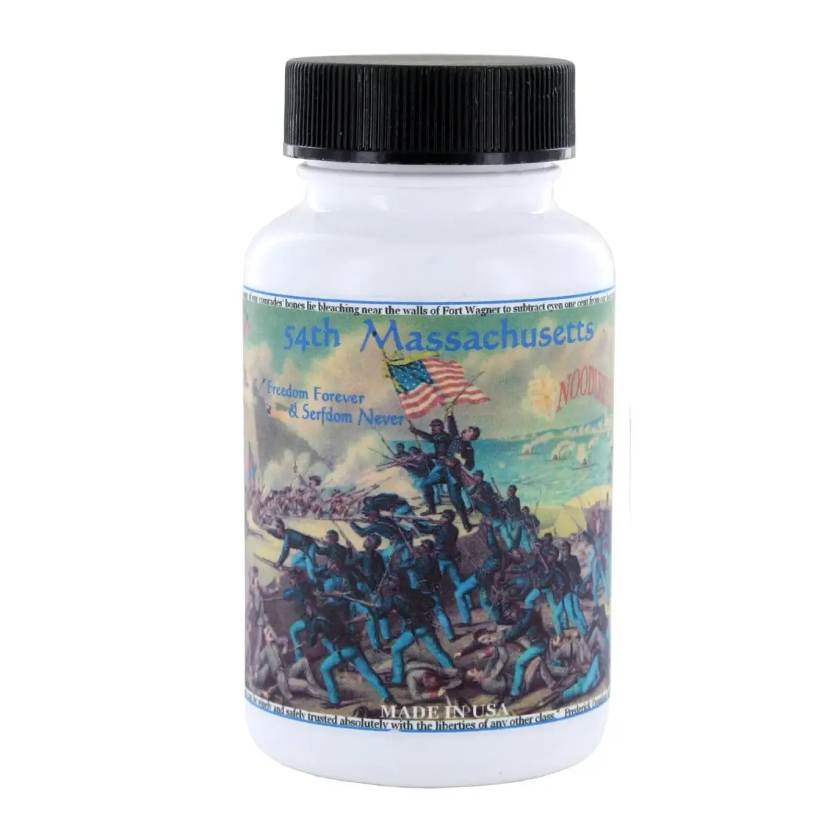NOODLER'S 54th Massachusetts Bulletproof Bottled Ink 89.6ml (3 fl oz) | Archival Legal Blue Ink for Permanent Records - main product image