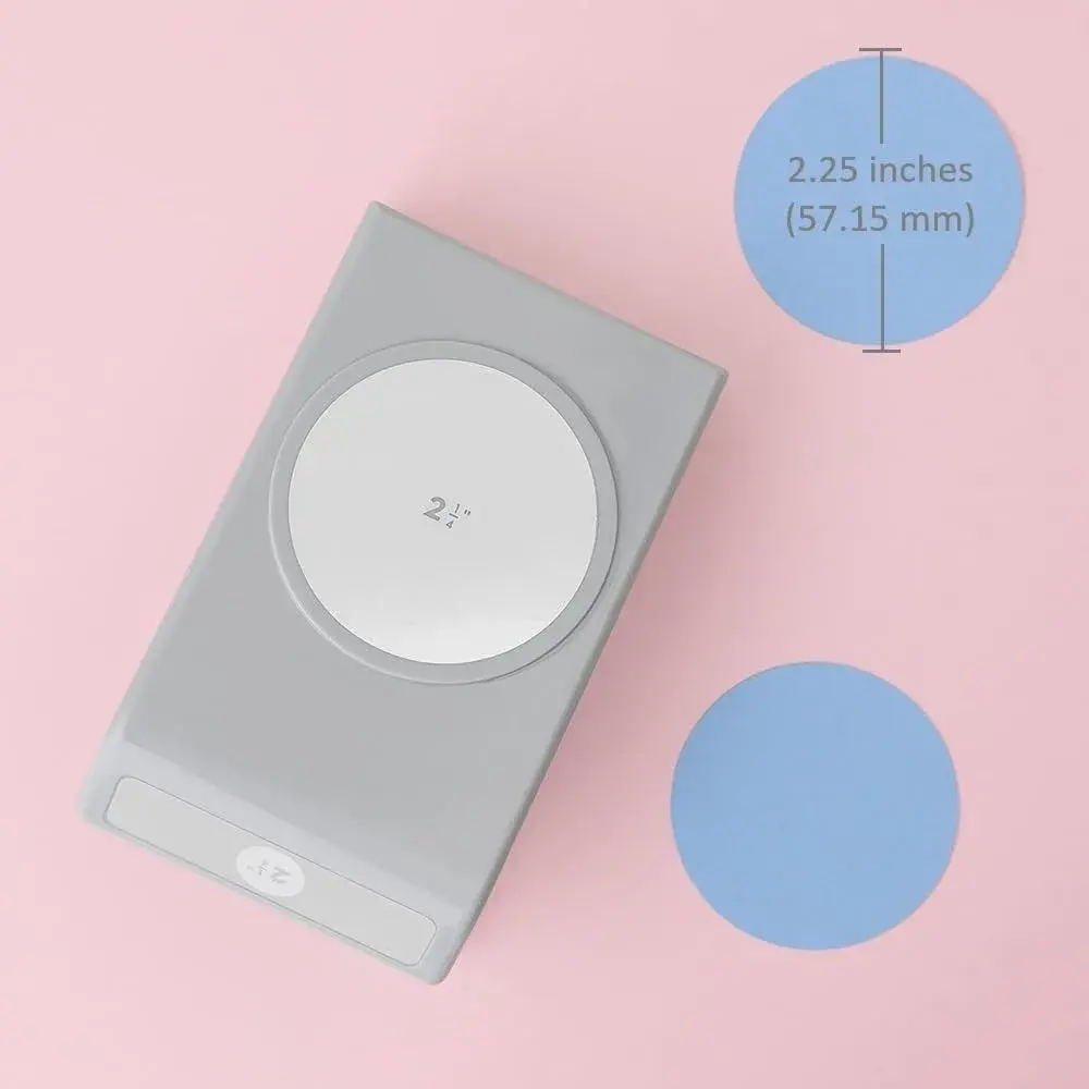 EK Tools Large Circle Crafting Punch 5.71cm (2.25 Inch) | Create Perfect Circles for Cards & Crafts - view 4