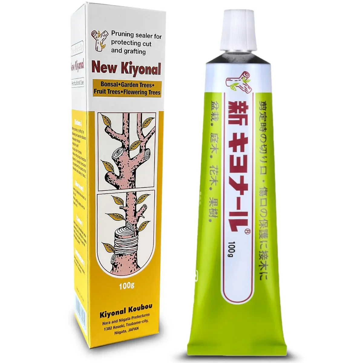 Kiyonal Bonsai Pruning Cutting Sealer Paste 100g (3.53 oz) | Japanese Wound Sealant for Healthy Tree Growth - main product image