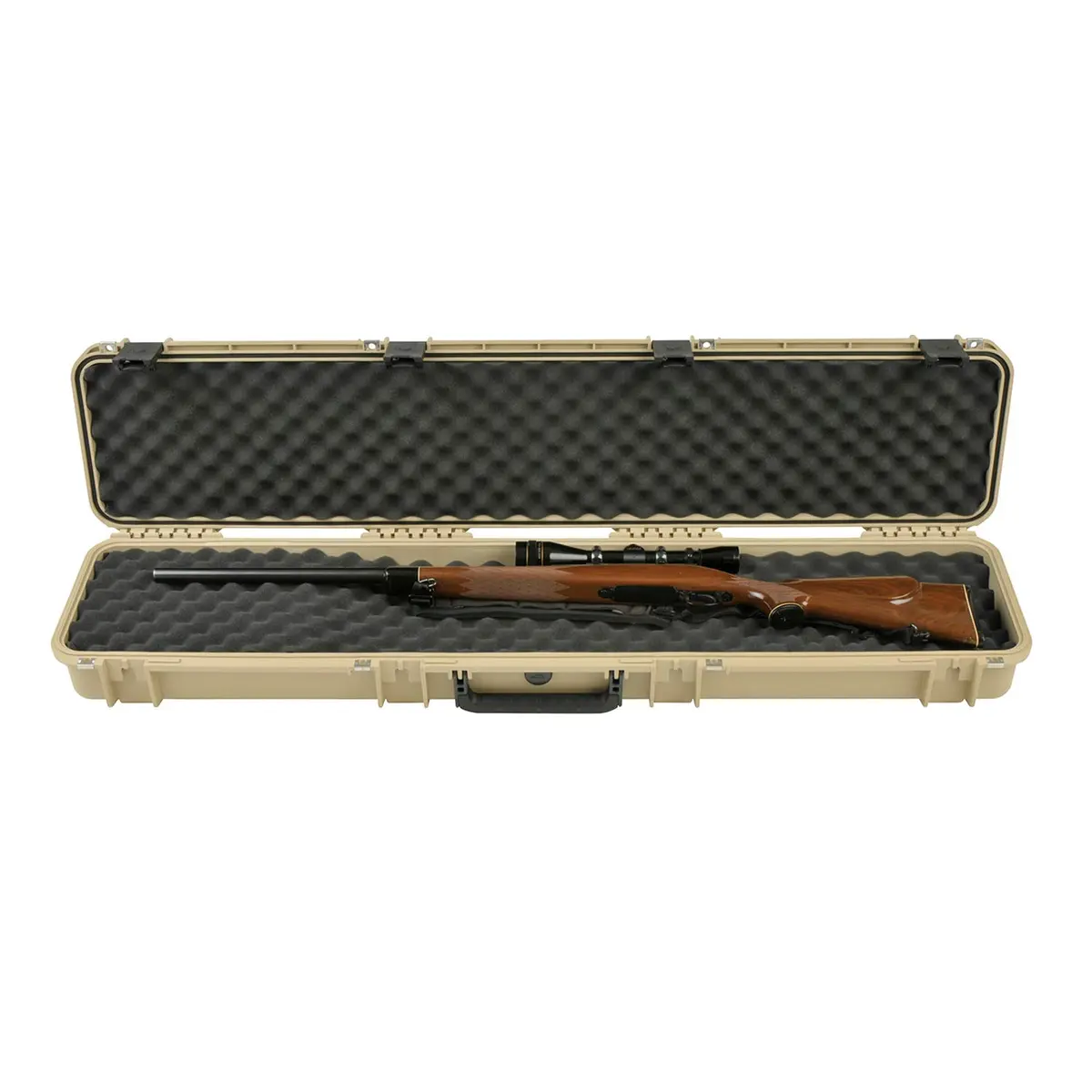 SKB iSeries Single Rifle Case, Tan, 49 in | Waterproof, Impact-Resistant, USA Made - view 8