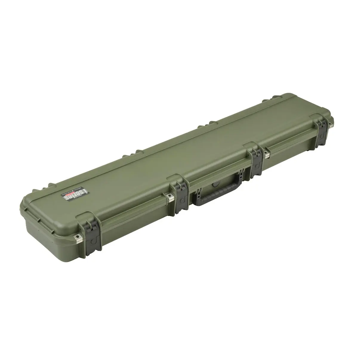SKB iSeries Heavy Duty Hard Rifle Case 49in Waterproof Locking Green | Dustproof & Impact Resistant - view 8