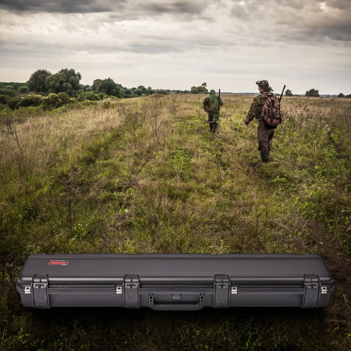 SKB iSeries Single Rifle Case with Convolute Foam 49 x 9 x 5 inches | Durable Gun Case for Rifle Protection - view 5