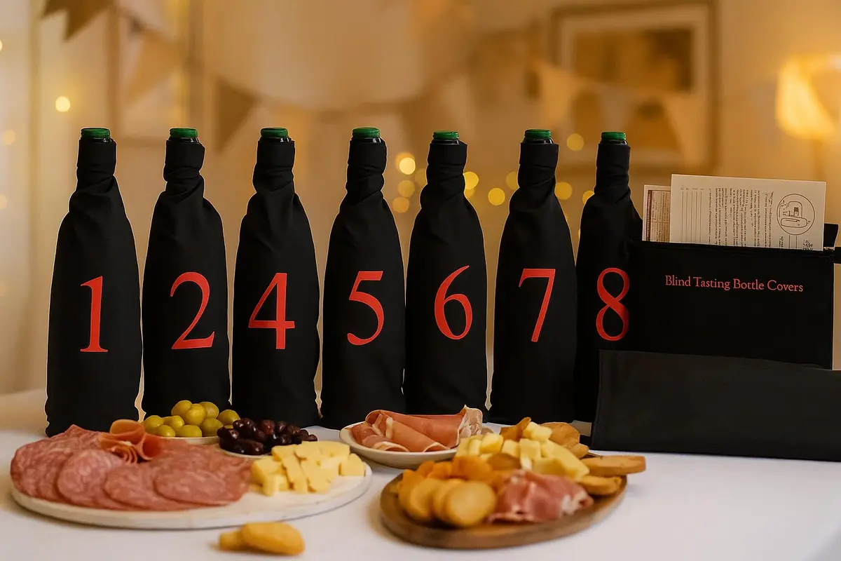 Franmara Blind Wine Tasting Kit with Pouch, 8 Numbers | Perfect for Wine Enthusiasts in India - view 3