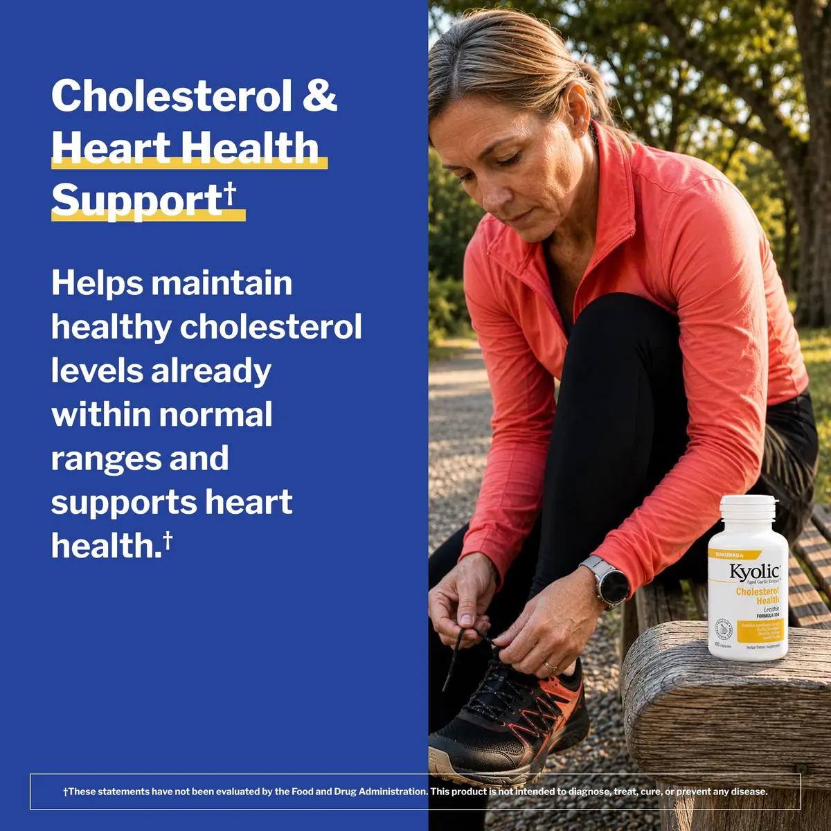 Kyolic Aged Garlic Extract Cholesterol Health Formula 104 100 Capsules | Supports Healthy Cholesterol Levels - view 4