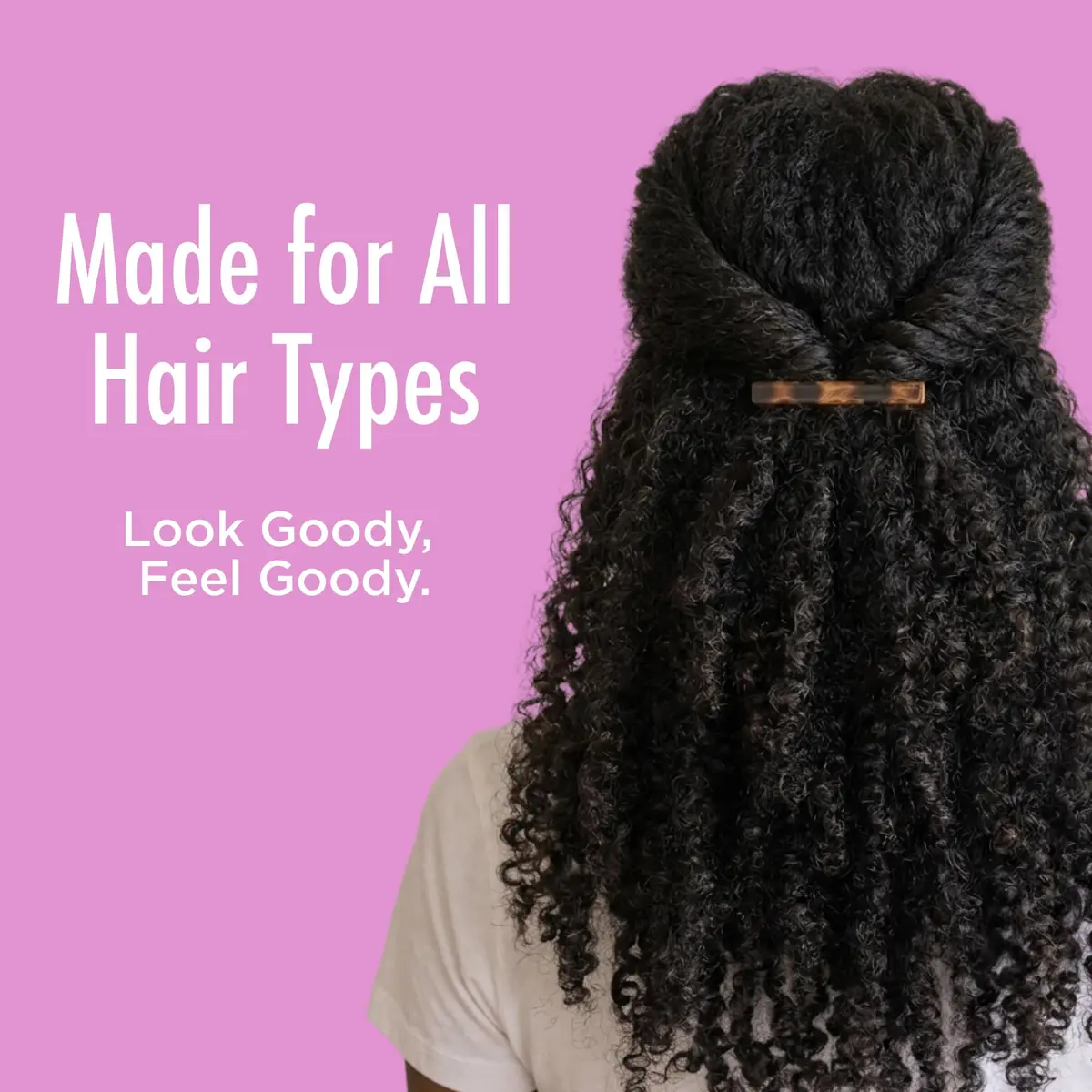GOODY Stay Tight Hair Barrettes 8 Ct Metallic Non-Slip Clips | All Hair Types, Comfortable & Secure - view 7
