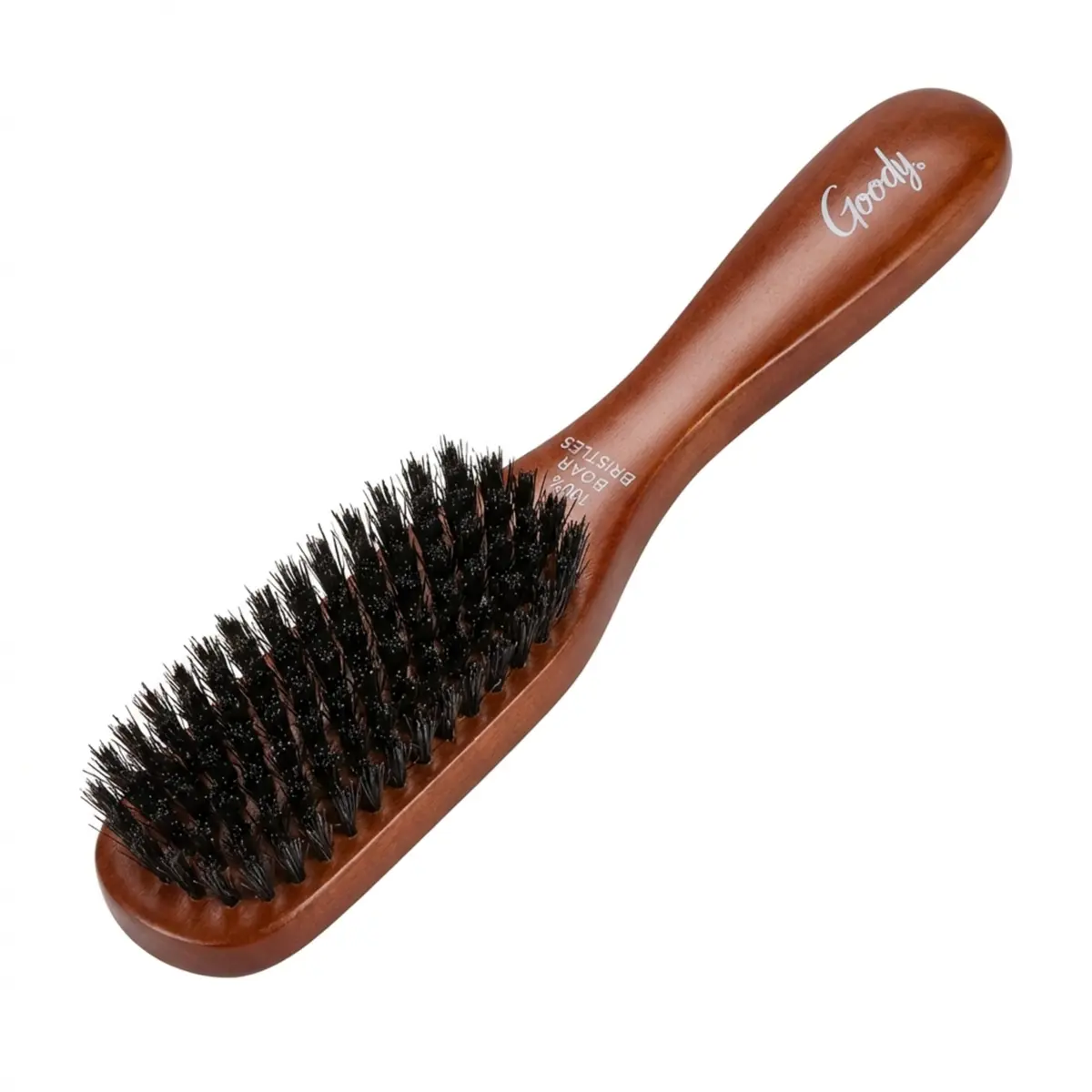 Goody Smoothing Hairbrush with Natural Boar Bristles & Wooden Handle | Frizz Control & Shine (1 Count) - view 9
