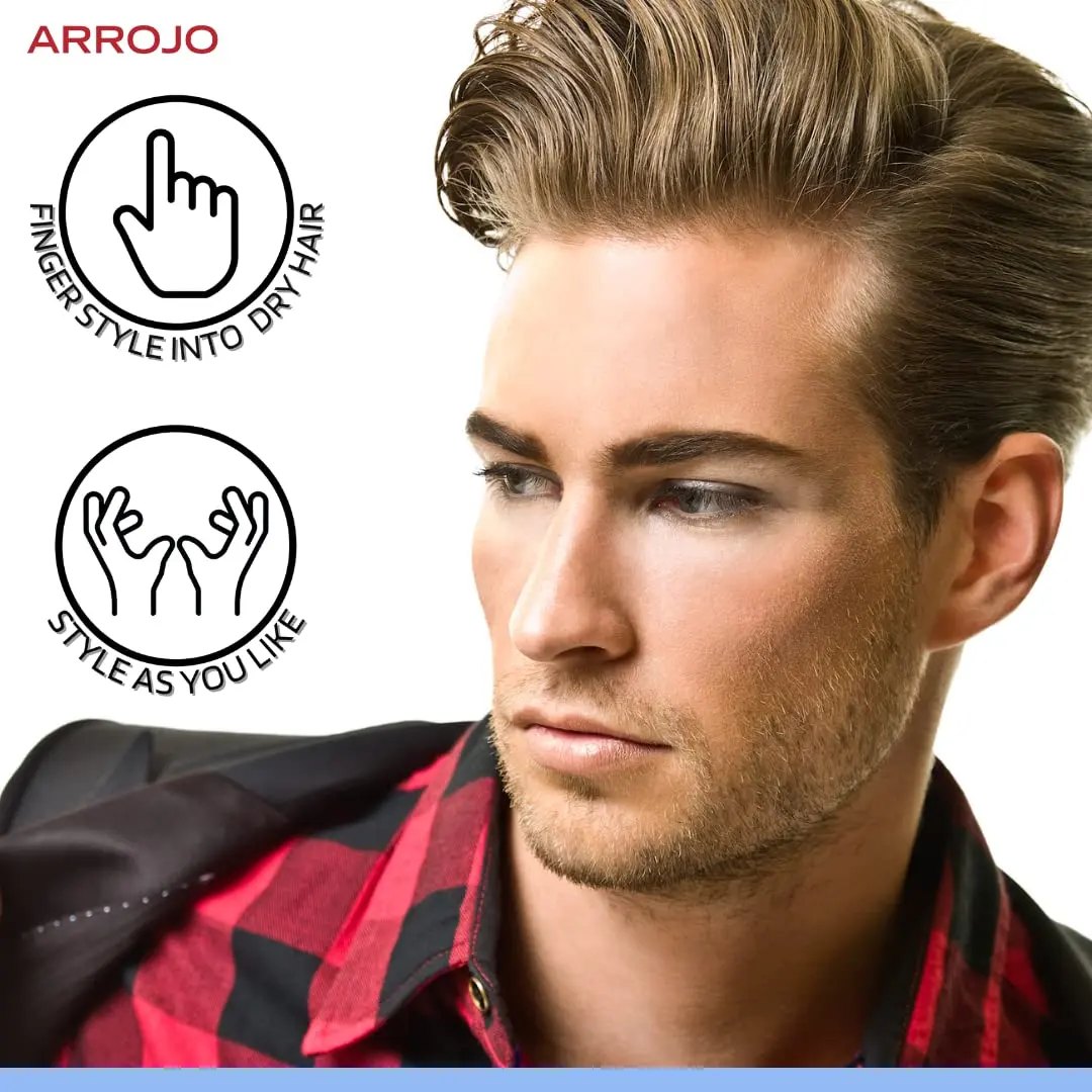 ARROJO Pomade 1.7 Fl Oz | High Shine, Definition, Frizz Control - view 4