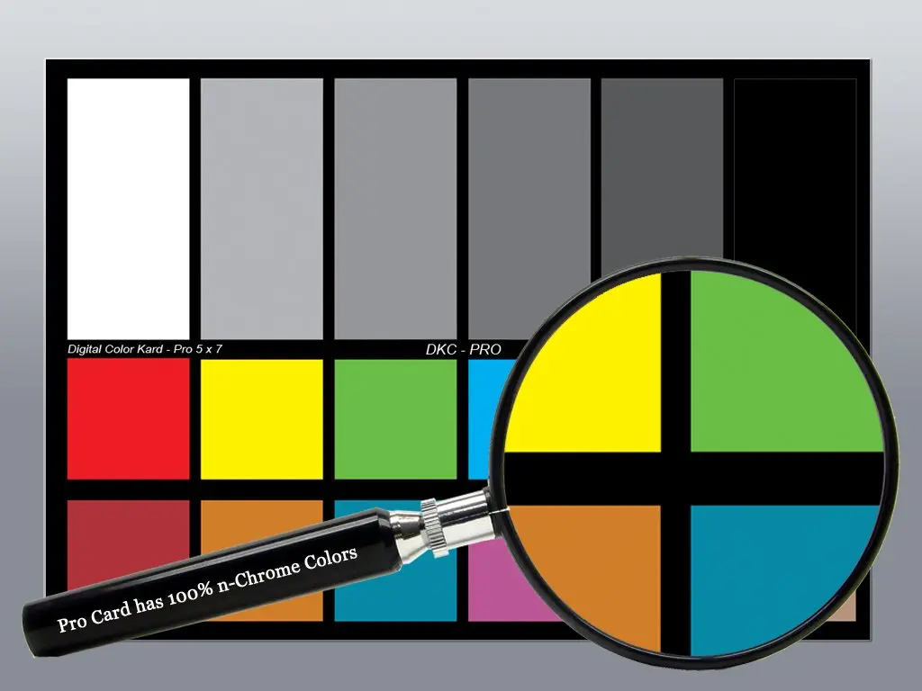 DGK Color Tools DKC-Pro 5" x 7" Set of 2 White Balance and Color Calibration Charts with 12% and 18% Gray | Pro Quality for Photography - view 3