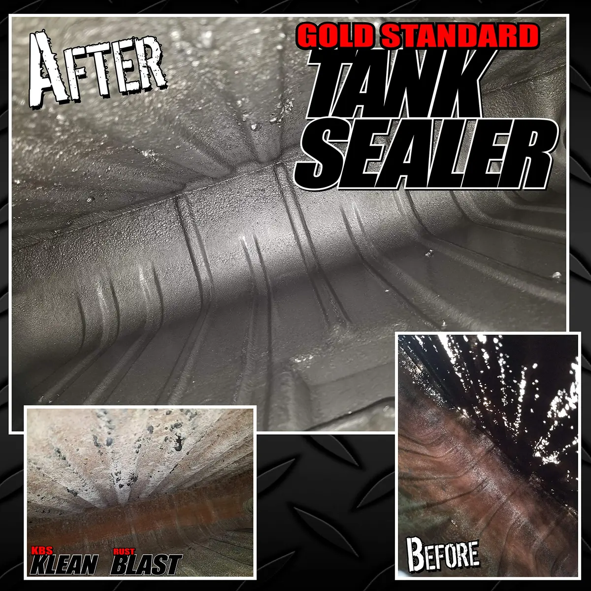 KBS Coatings Gold Standard Tank Sealer 237ml (8 fl. oz.) | Rust Protection for Fuel Tanks - view 4