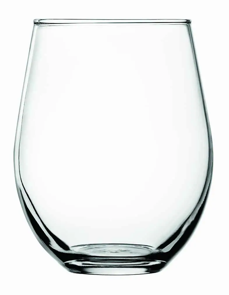 Anchor Hocking Vienna Stemless Red Wine Glasses, 20 oz (Set of 4) | Crystal Glassware for Red Wine - main product image