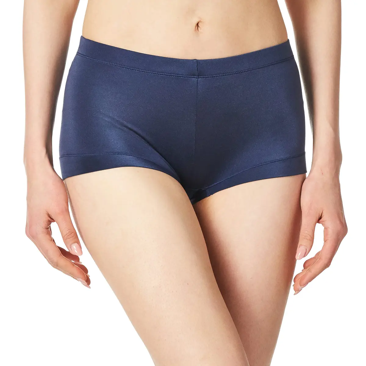Maidenform Dream Microfiber Boyshort Panty, Navy, Size 8 | All-Day Comfort & Support - view 2