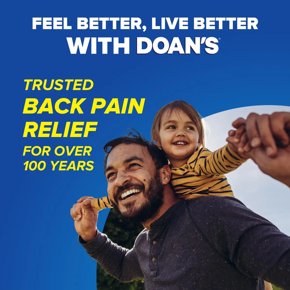 Doans Back Pain Relief Caplets, 580 mg Magnesium Salicylate | Fast-Acting Back Pain Relief - view 4