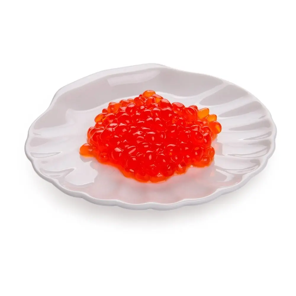 Restaurantware White Shell Porcelain Mini Shell Plate | Elegant Seafood Presentation (70-120 chars) - main product image