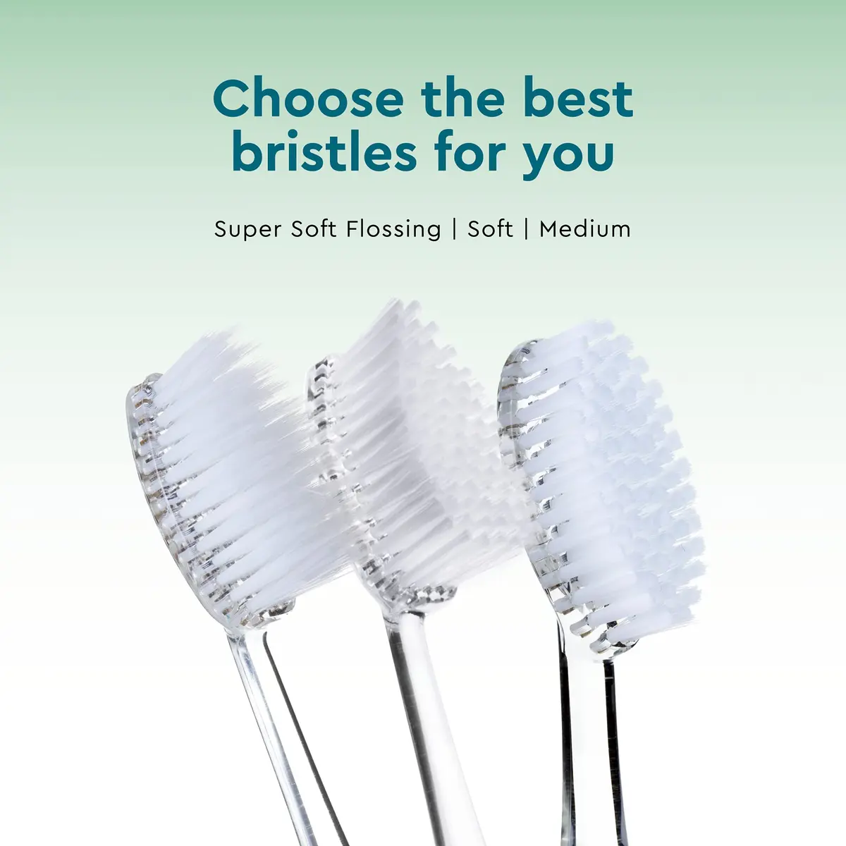 RADIUS Replacement Toothbrush Heads, Soft Bristles, 2-Count | Improve Gum Health & Reduce Gum Issues - view 4