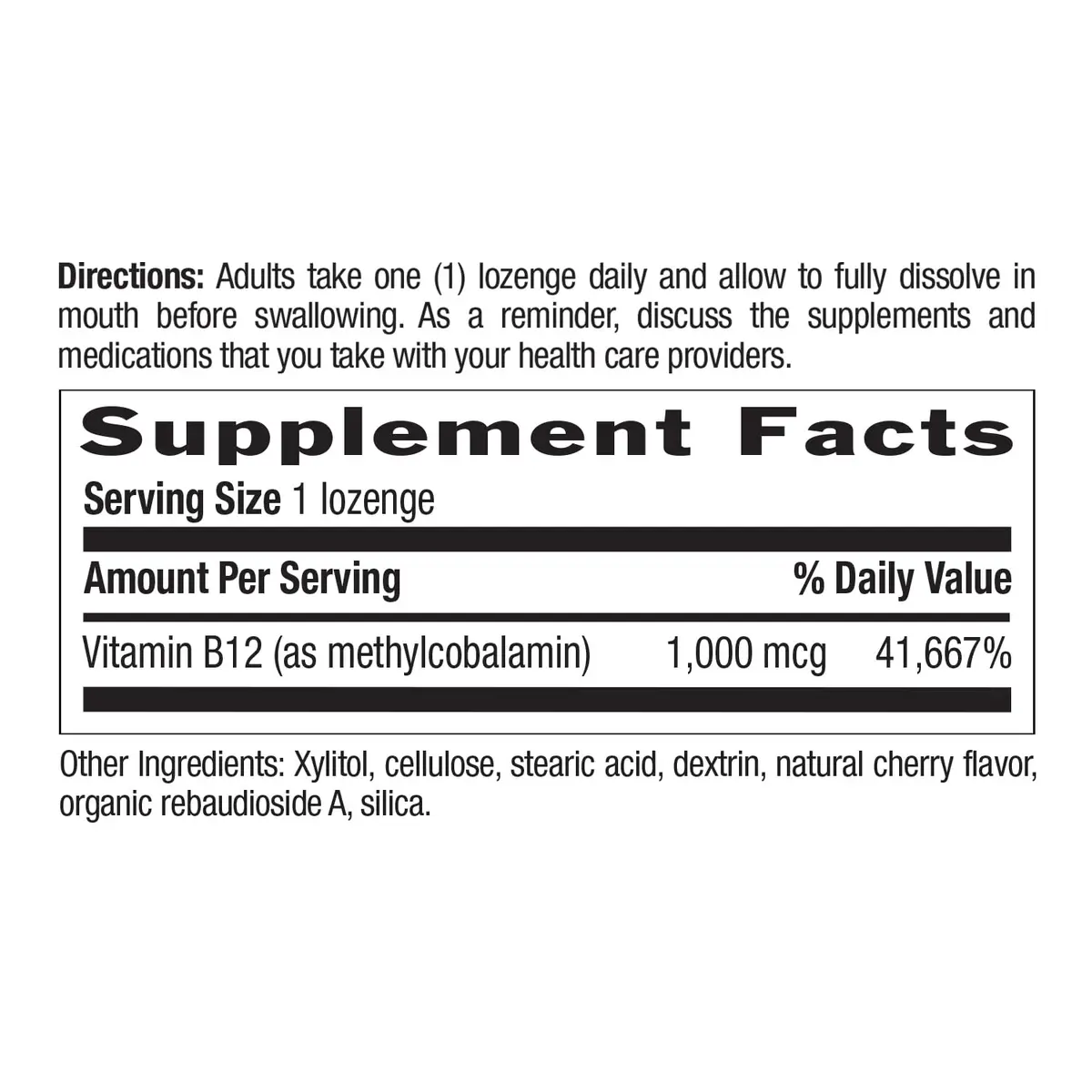 Country Life Methyl B12 1000 mcg Cherry Flavor | Supports Energy & Stamina (70-120 chars) - view 6