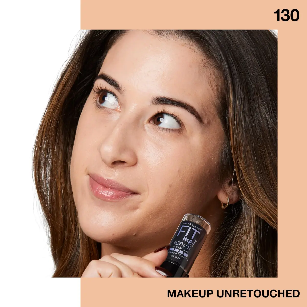 Maybelline Fit Me Shine-Free Foundation Stick, Buff Beige 9.07g (0.32 oz) | Natural Matte Coverage for Oily Skin - view 6