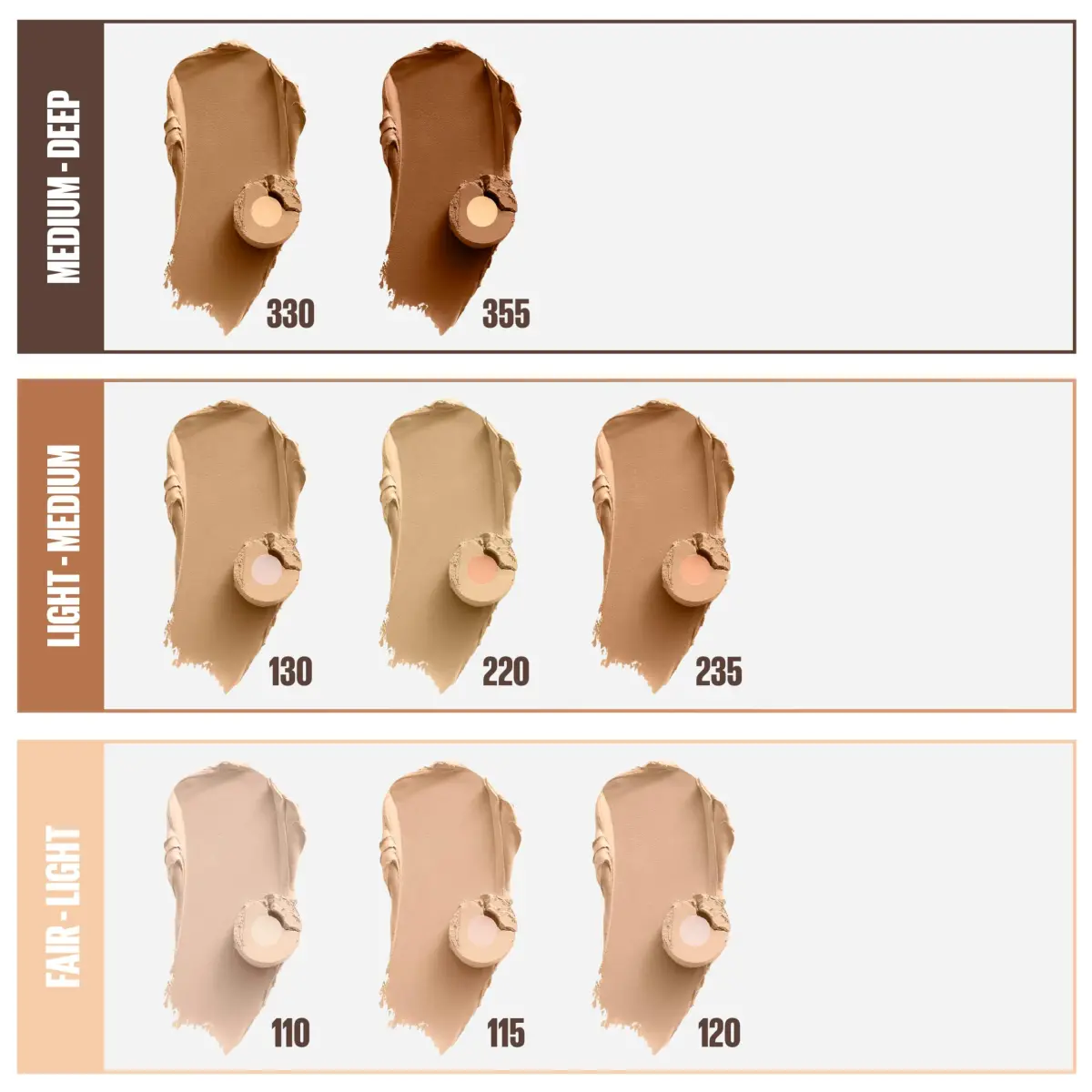 Maybelline Fit Me Shine-Free Foundation Stick Ivory | Natural Matte Coverage, Oil-Free, 9g (0.32 Oz) - view 5