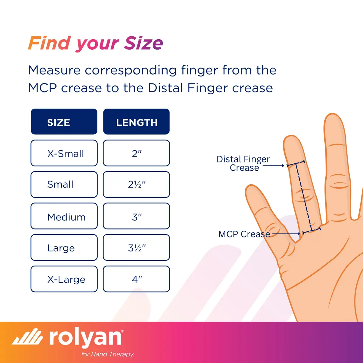 Rolyan Sof-Stretch Finger Extension Splint XL Black | Supports PIP Joint Extension for Boutonniere Deformity - view 7